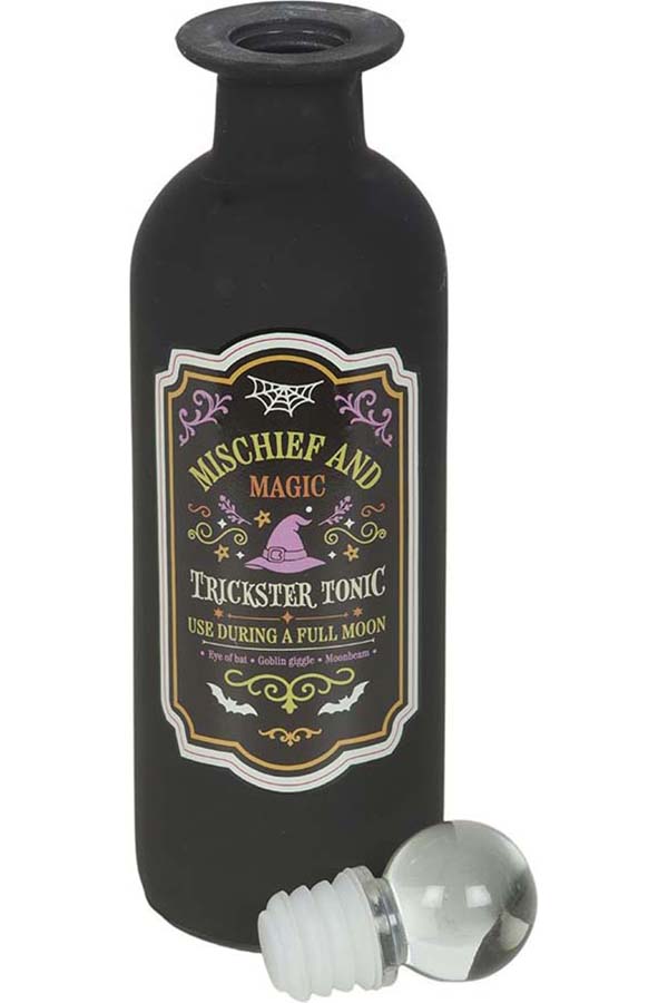Mischief And Magic Decorative | GLASS POTION BOTTLE
