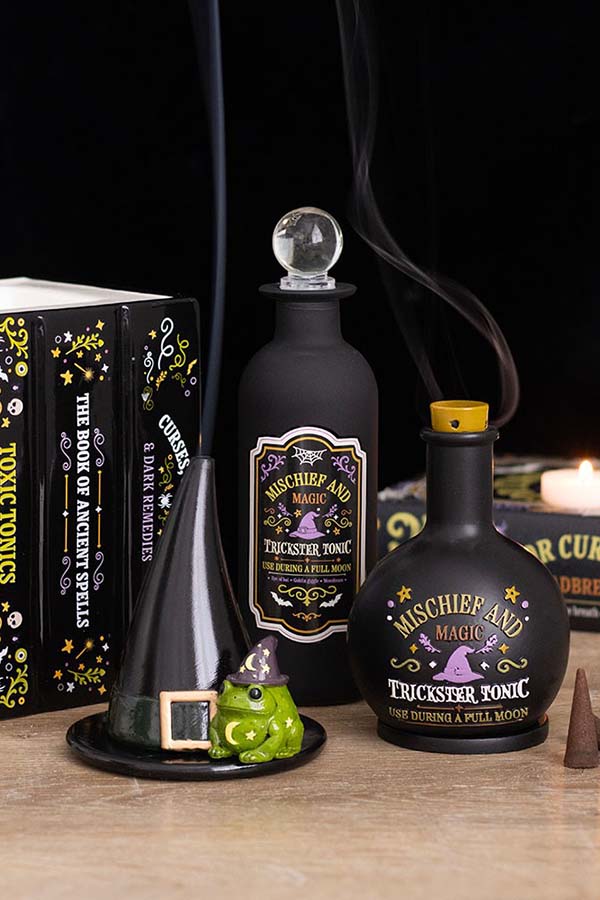 Mischief And Magic Decorative | GLASS POTION BOTTLE