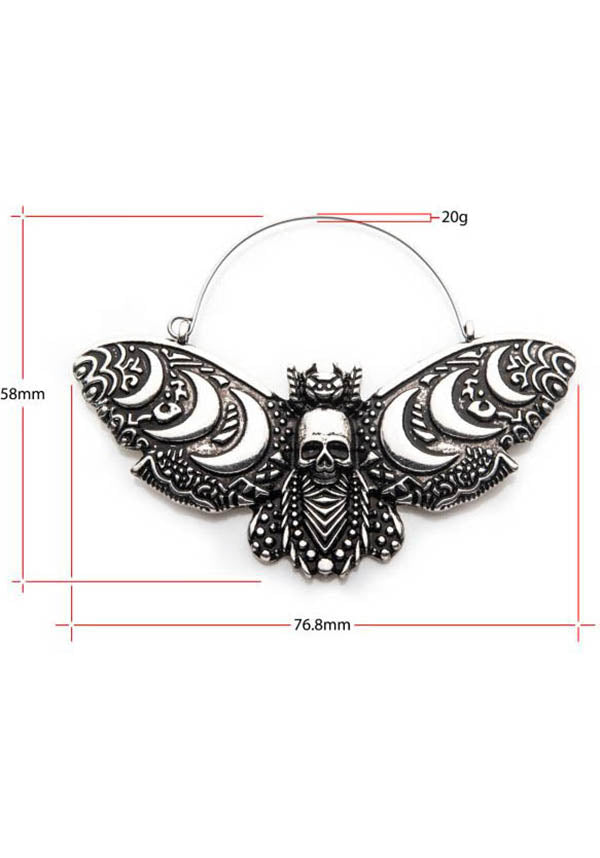 Bodyvibe Moon Phase Death Moth - Side View