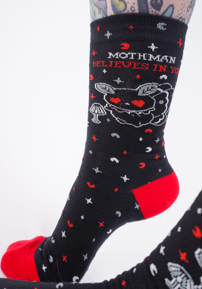 Beserk Clothing Mothman Believes In You - Detail View