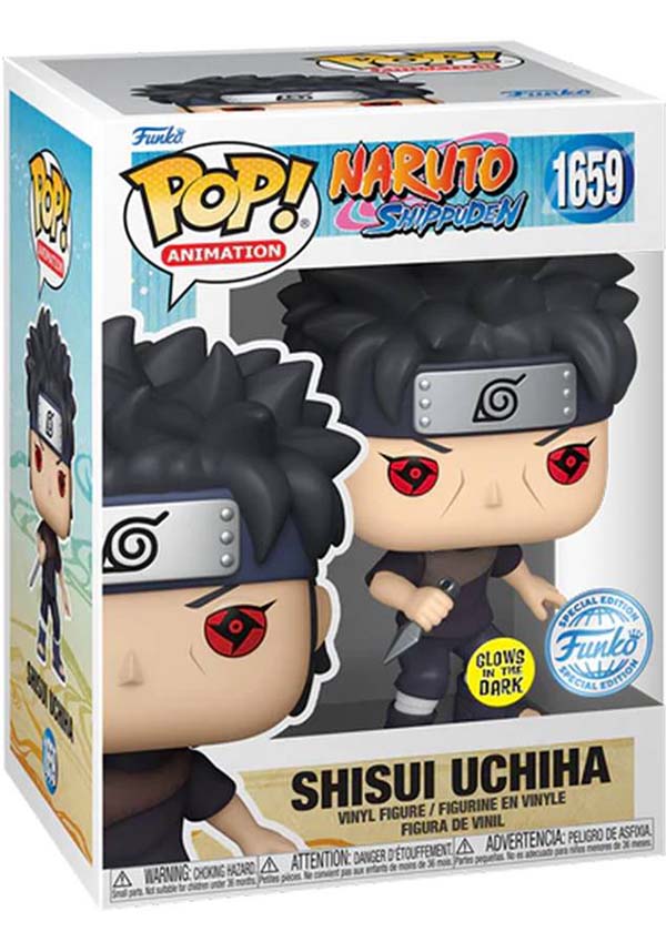Funko Naruto: Shisui Uchiha Glow-in-the-Dark - Back View