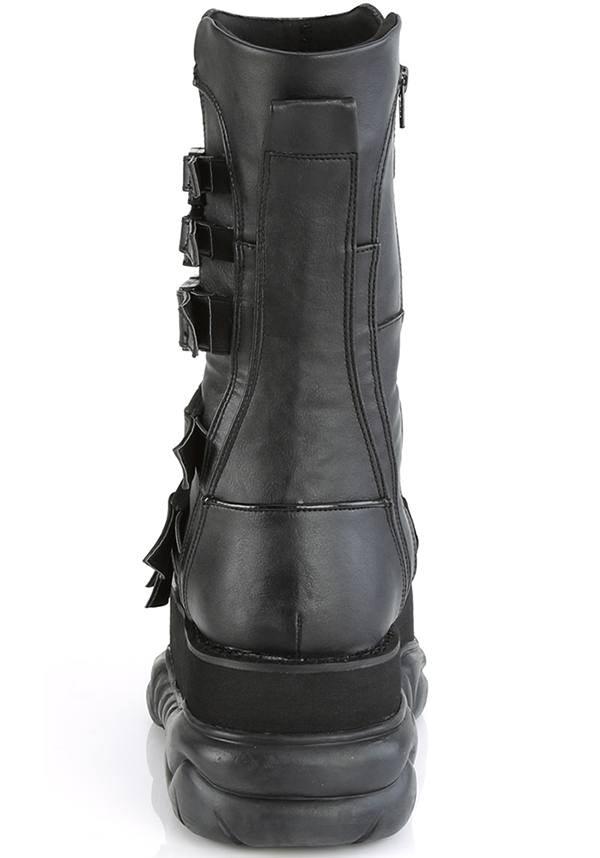 DEMONIA NEPTUNE-210 [Black] | PLATFORM BOOTS [PREORDER] - BOOTS - Detail 3
