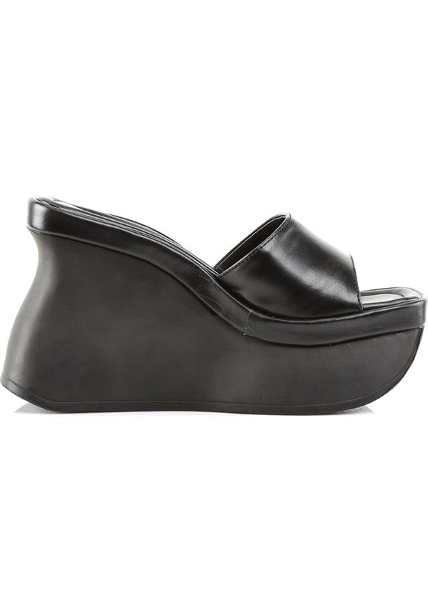 DEMONIA PACE-01 [Black] | PLATFORMS [PREORDER] - SANDALS - Detail 4