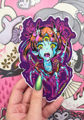 Phage-Chan [Purple] | STICKER