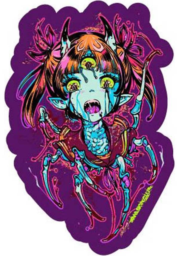 Phage-Chan [Purple] | STICKER* - Beserk - all, anime, clickfrenzy15-2023, dec21, discountapp, eofy2022, eofysale20062022-20, exclusive, gift, gifts, gothic, gothic gifts, hentai, IC13122021, labelexclusive, labelsale, mysterypack2023, office homewares, purple, R281221, sale, stationary, stationery, sticker