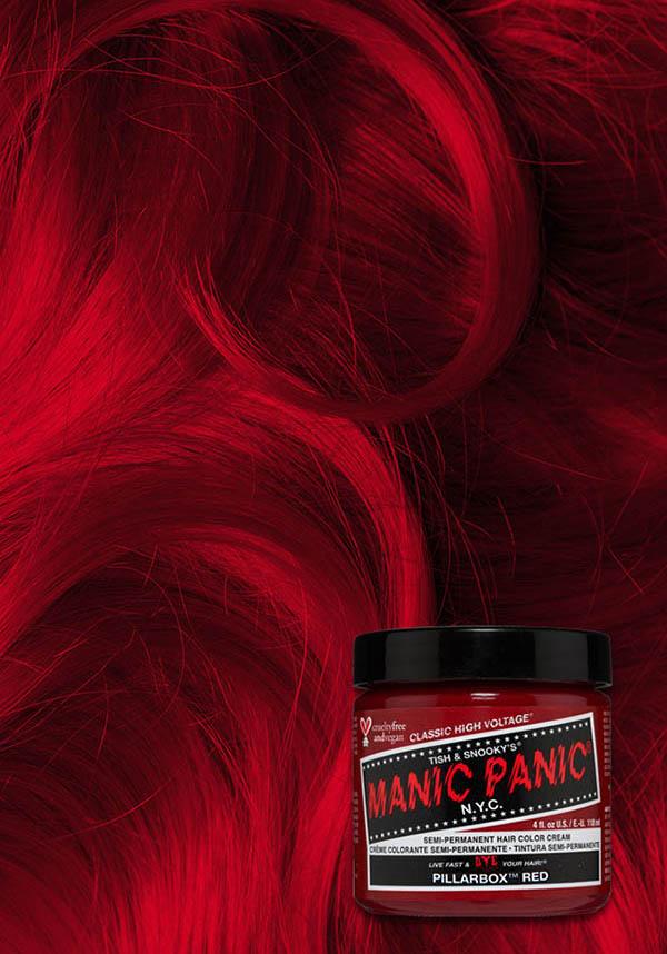 MANIC PANIC Pillarbox Red | CLASSIC COLOUR - Front