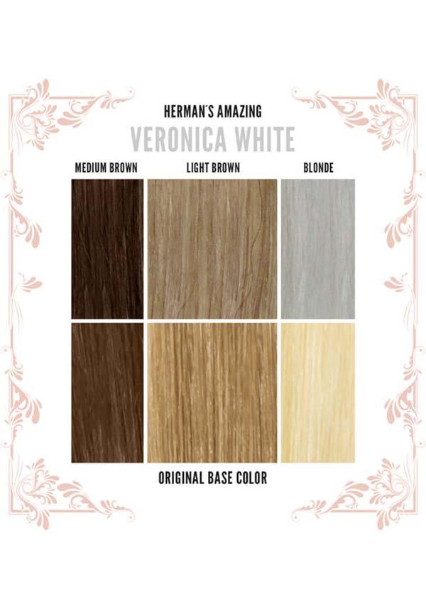Hermans Hair Platinum Veronica White - Image 8