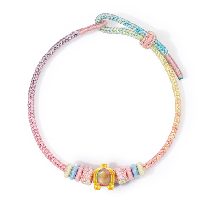"Pop wu~" 24K Gold Charm Bracelet  0.4-0.6g A1615618
