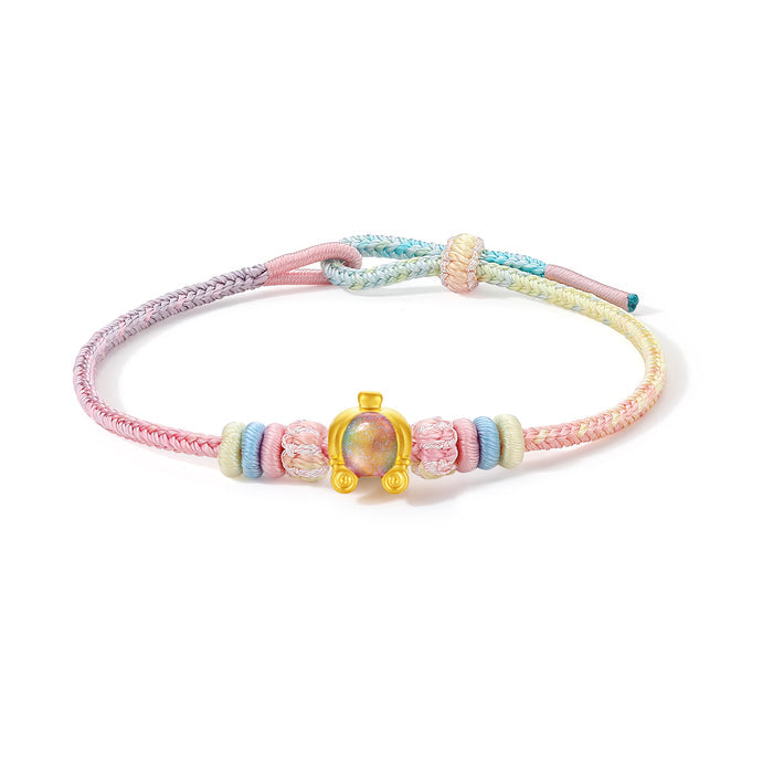 "Pop wu~" 24K Gold Charm Bracelet  0.4-0.6g A1615618