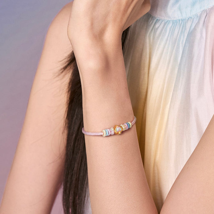"Pop wu~" 24K Gold Charm Bracelet  0.4-0.6g A1615761