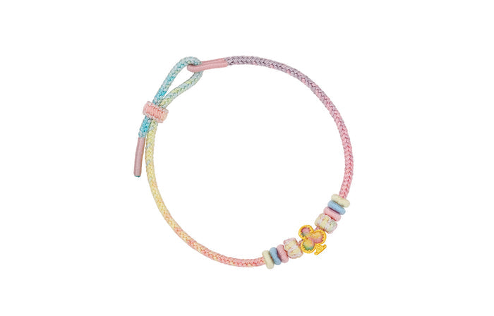 "Pop wu~" 24K Gold Charm Bracelet  0.4-0.6g A1615762