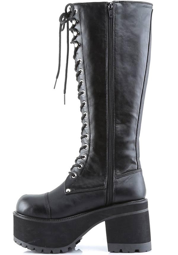 DEMONIA RANGER-302 [Black] | BOOTS [PREORDER] - BOOTS - Detail 2