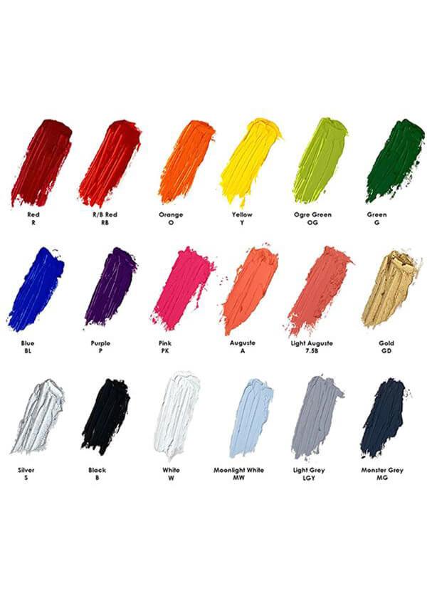 Mehron Makeup Red - Detail View