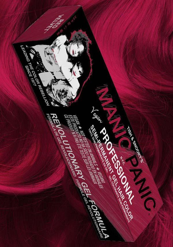 MANIC PANIC Red Velvet Semi-Permanent | HAIR COLOUR - Front