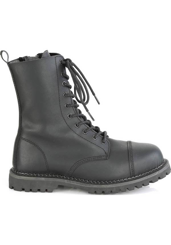 DEMONIA RIOT-10 [Black] | BOOTS [PREORDER] - BOOTS - Detail 2