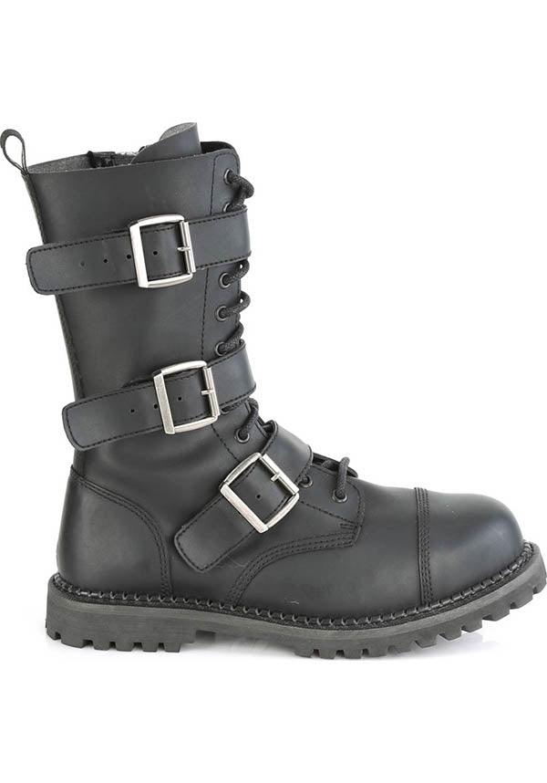 DEMONIA RIOT-12BK [Black] | BOOTS [PREORDER] - BOOTS - Detail 2