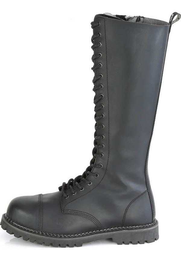 DEMONIA RIOT-20 [Black] | BOOTS [PREORDER] - BOOTS - Detail 2