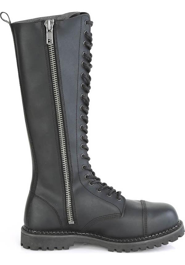 DEMONIA RIOT-20 [Black] | BOOTS [PREORDER] - BOOTS - Detail 4