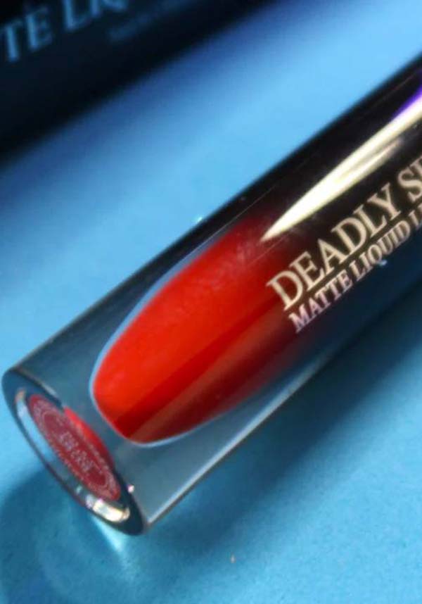 Deadly Sins Cosmetics Ruby [Matte] - Back View