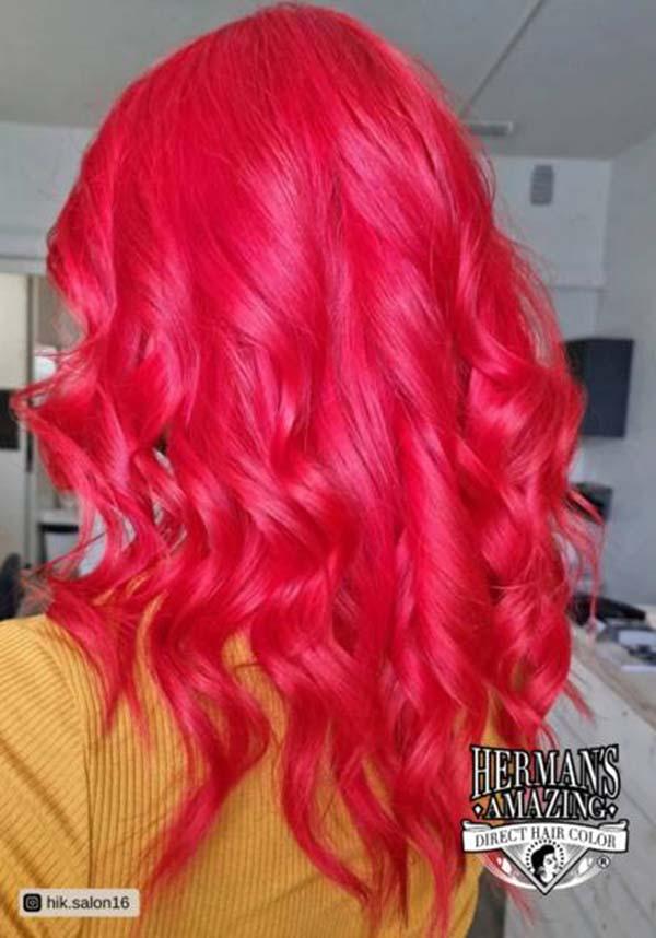 Hermans Hair Ruby Red - Front View