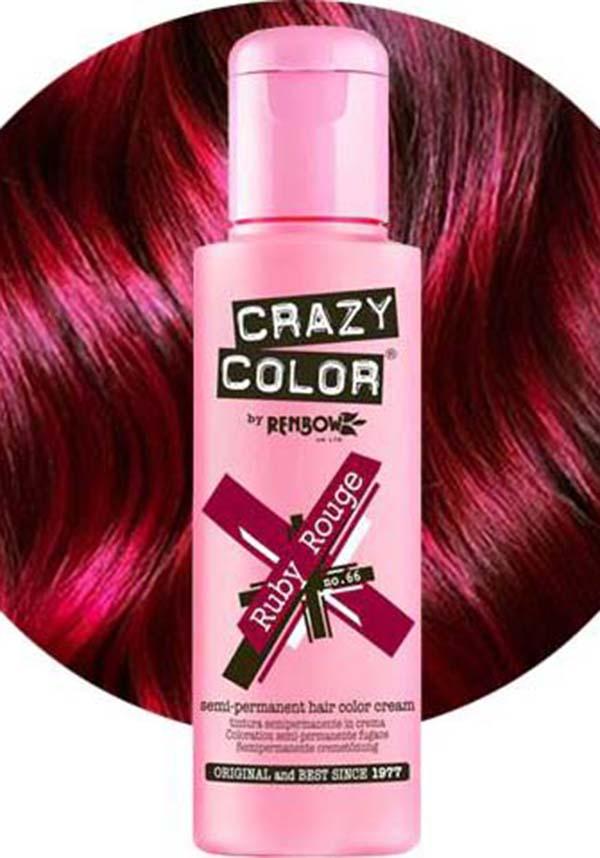 Crazy Color Ruby Rouge - Front View