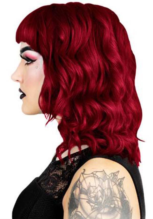 Hermans Hair Scarlett Rogue Red - Detail View