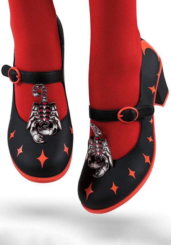 HOT CHOCOLATE Scorpio | MID HEELS - Back