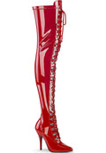 Pleaser SEDUCE-3024 [Red Pat] - Product Image