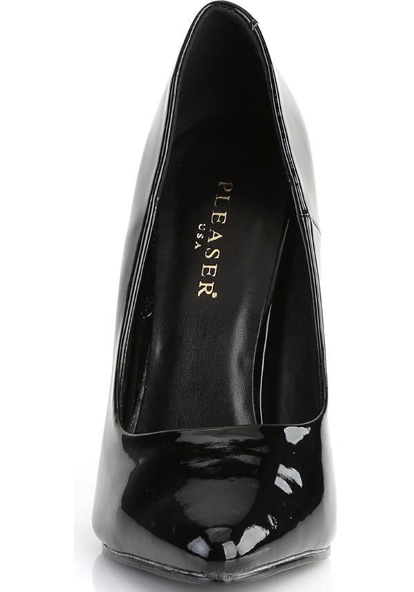 Pleaser SEDUCE-420 [Black Patent] - Back View