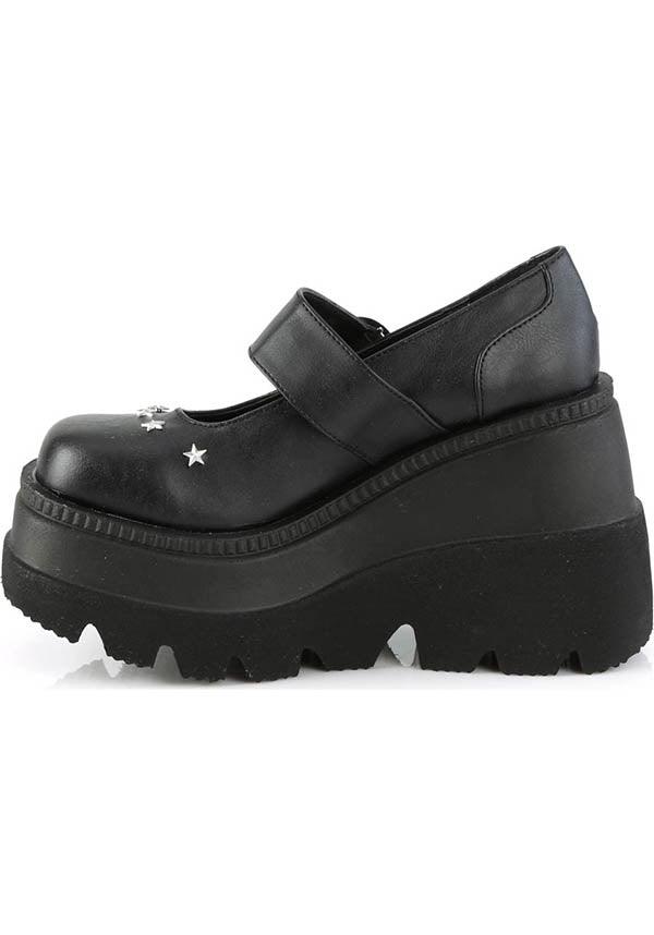 DEMONIA SHAKER-23 [Black] | PLATFORMS [PREORDER] - FLATS - Detail 2