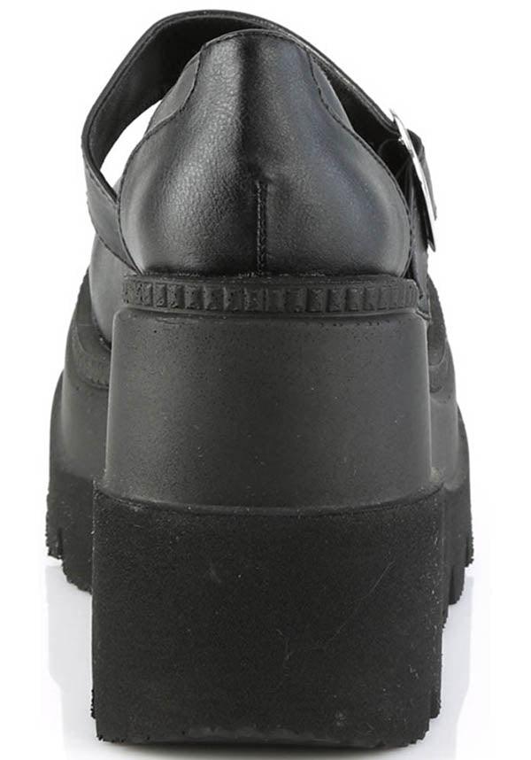 DEMONIA SHAKER-23 [Black] | PLATFORMS [PREORDER] - FLATS - Detail 3