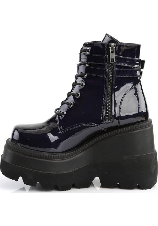 DEMONIA SHAKER-52 [Black Holo] | BOOTS [PREORDER] - BOOTS - Detail 2
