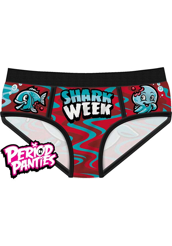 Harebrained Shark Week - Back View