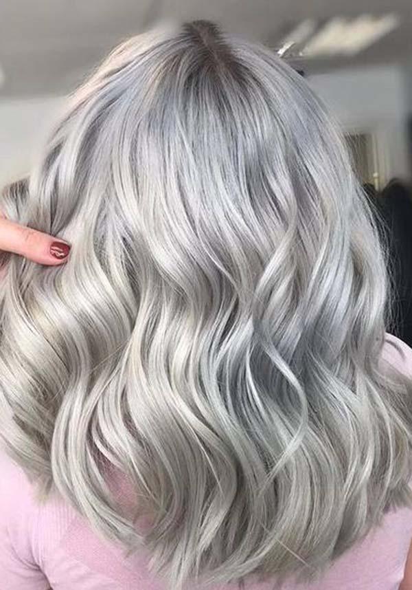 Crazy Color Silver - Back View