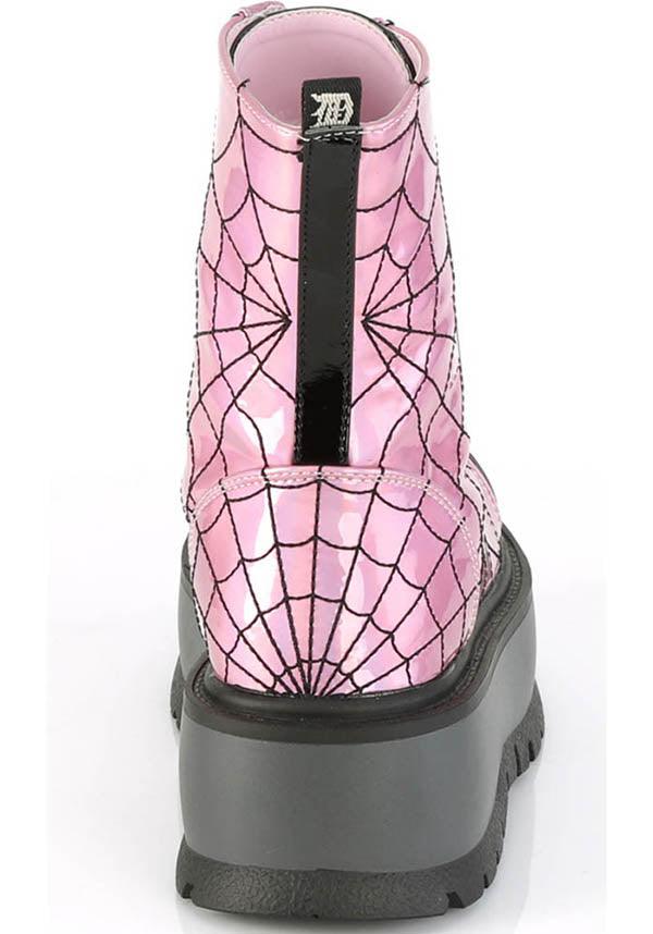 DEMONIA SLACKER-88 [Pink Holo] | BOOTS [PREORDER] - BOOTS - Detail 3