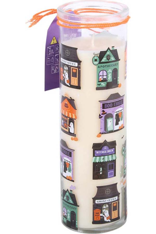 Spooky Street Pumpkin Cinnamon Roll Tube | CANDLE