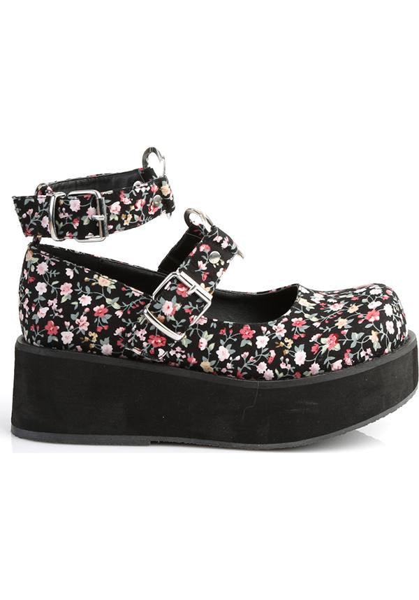 DEMONIA SPRITE-02 [Floral] | PLATFORMS [PREORDER] - FLATS - Detail 4