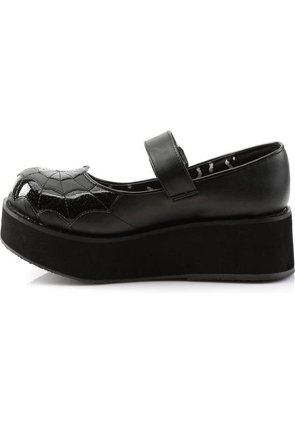 DEMONIA SPRITE-05 [Black] | PLATFORMS [PREORDER] - FLATS - Detail 2
