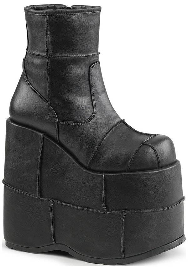 Demonia STACK-201 [Black] - Front View