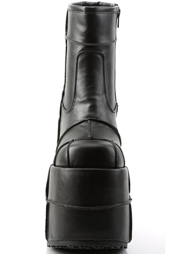 Demonia STACK-201 [Black] - Back View