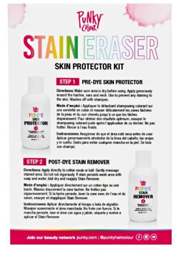 Punky Colour Stain Eraser - Side View