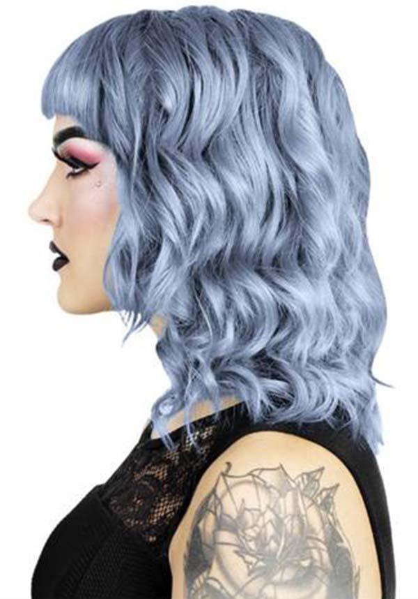 Hermans Hair Stella Steel Blue - Detail View