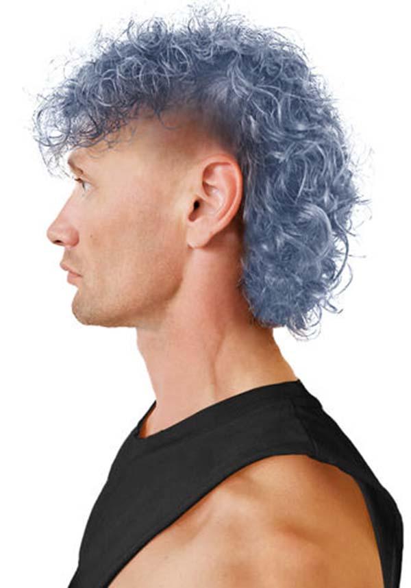 Hermans Hair Stella Steel Blue - Close Up