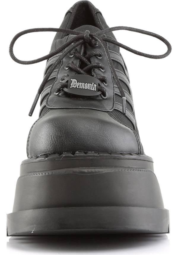 Demonia STOMP-08 [Black] - Back View