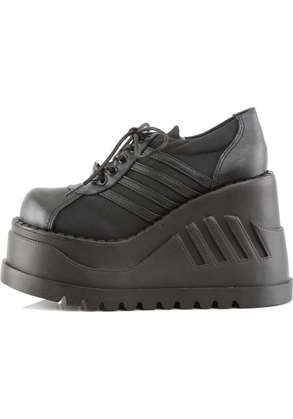Demonia STOMP-08 [Black] - Detail View