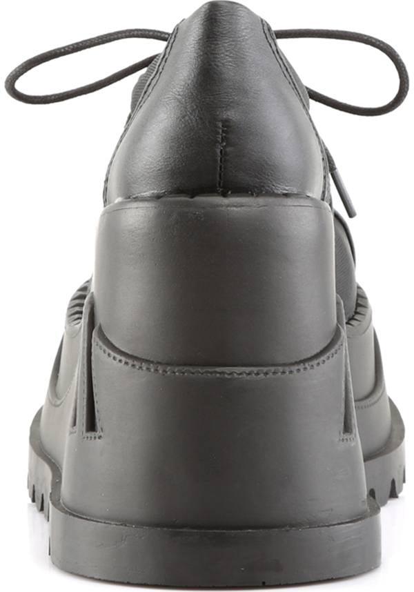 Demonia STOMP-08 [Black] - Close Up