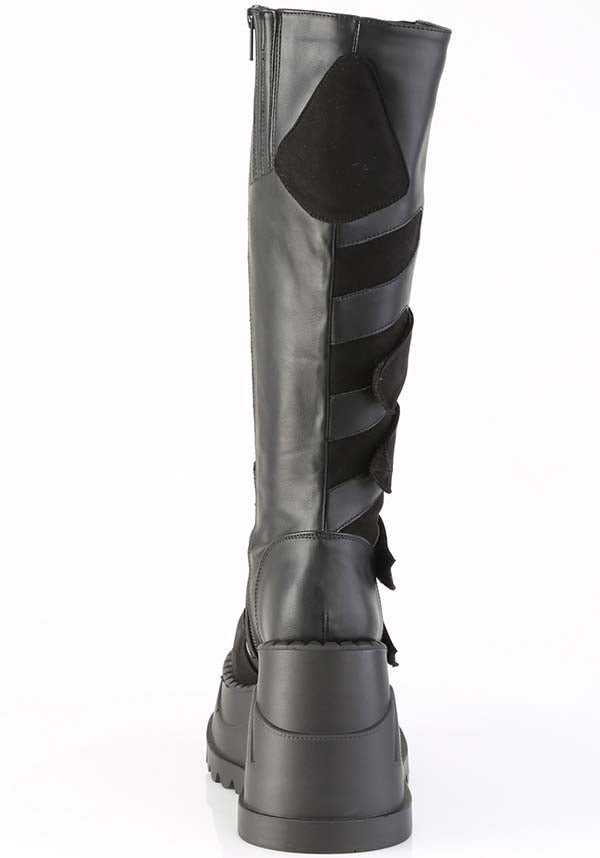 Demonia STOMP-228 [Black] - Side View