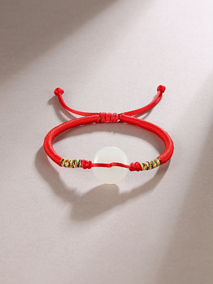 String Bracelet 16*16mm Peace Buckle Y178923