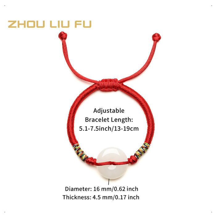 String Bracelet 16*16mm Peace Buckle Y178923