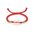 String Bracelet 16*16mm Peace Buckle Y178924